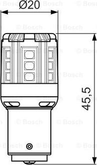 BOSCH 1 987 301 517 - Лампа накаливания, фонарь указателя поворота avtokuzovplus.com.ua