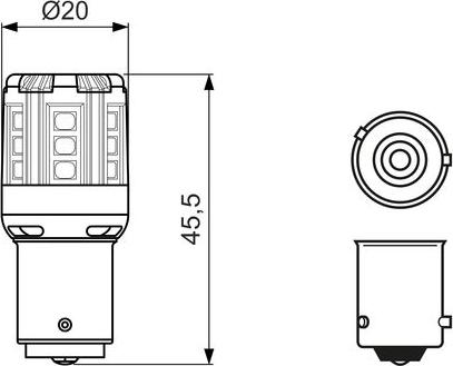 BOSCH 1 987 301 520 - Лампа накаливания, фонарь указателя поворота avtokuzovplus.com.ua