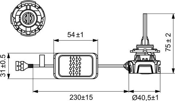 BOSCH 1 987 301 555 - Лампа накаливания, фара дальнего света avtokuzovplus.com.ua