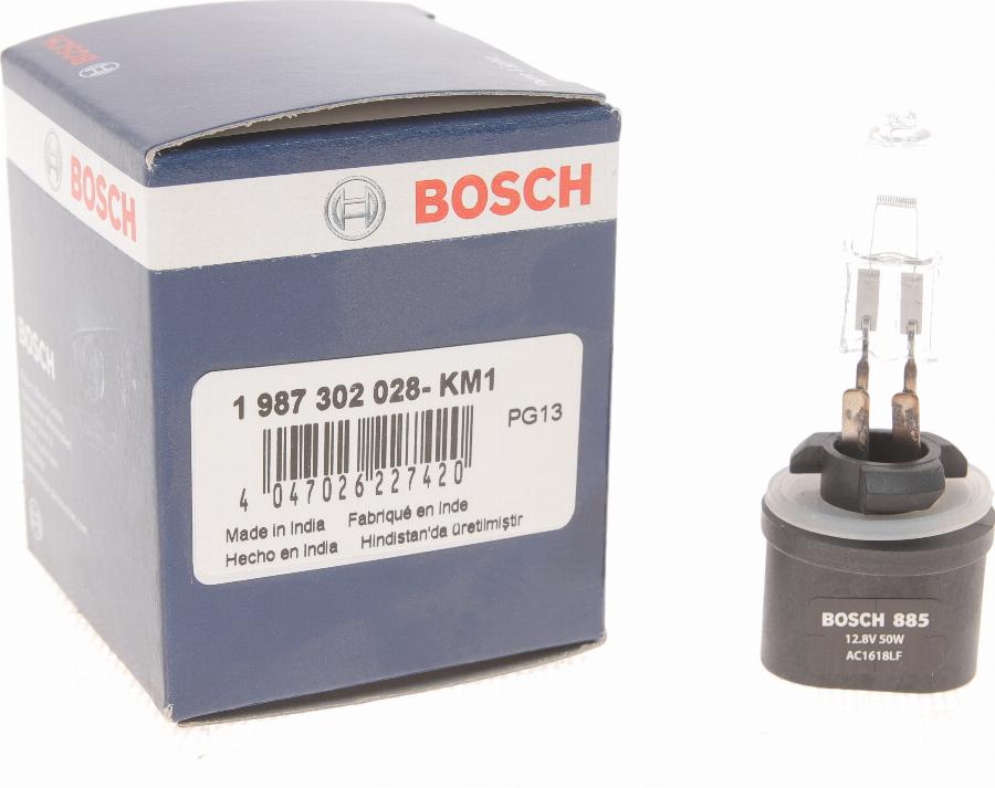 BOSCH 1 987 302 028 - Лампа розжарювання autocars.com.ua