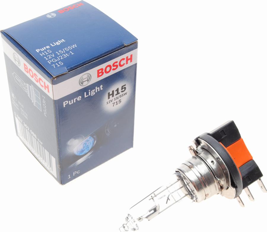 BOSCH 1 987 302 088 - Лампа накаливания, фара дальнего света avtokuzovplus.com.ua