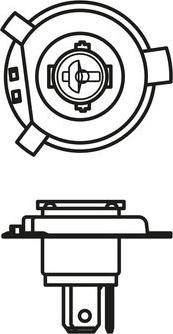 BOSCH 1 987 302 104 - Лампа розжарювання, основна фара autocars.com.ua