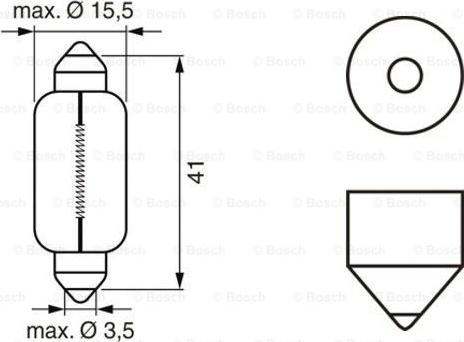 BOSCH 1 987 302 230 - Лампа розжарювання autocars.com.ua