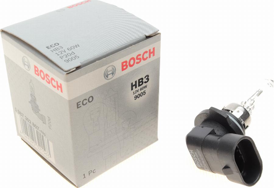 BOSCH 1 987 302 807 - Лампа накаливания, фара дальнего света autodnr.net