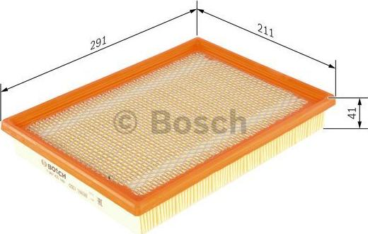 BOSCH 1 987 429 189 - Воздушный фильтр avtokuzovplus.com.ua