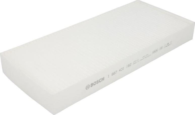 BOSCH 1 987 431 162 - Фільтр, повітря у внутрішній простір autocars.com.ua