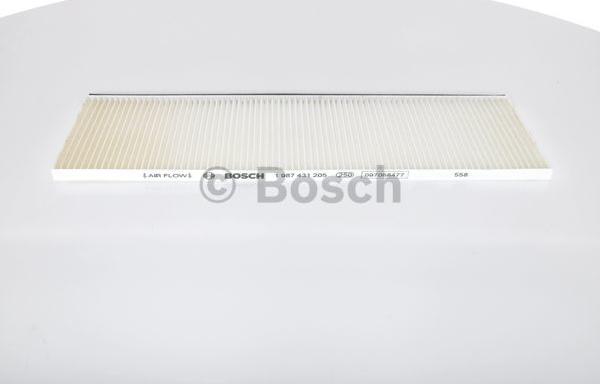 BOSCH 1 987 431 205 - Фильтр воздуха в салоне autodnr.net