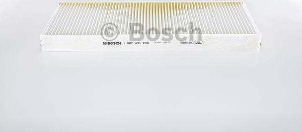 BOSCH 1 987 431 208 - Фільтр, повітря у внутрішній простір autocars.com.ua