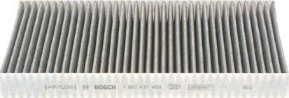 BOSCH 1 987 431 459 - Фільтр, повітря у внутрішній простір autocars.com.ua