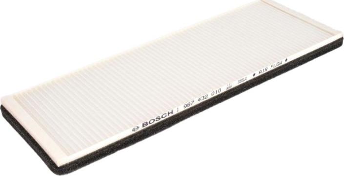 BOSCH 1 987 432 010 - Фільтр, повітря у внутрішній простір autocars.com.ua