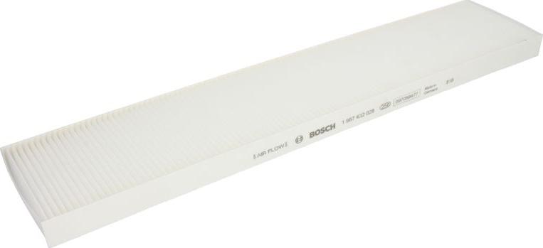 BOSCH 1 987 432 028 - Фільтр, повітря у внутрішній простір autocars.com.ua