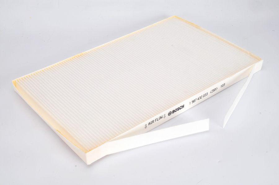 BOSCH 1 987 432 033 - Фільтр, повітря у внутрішній простір autocars.com.ua