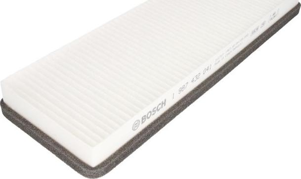 BOSCH 1 987 432 041 - Фільтр, повітря у внутрішній простір autocars.com.ua