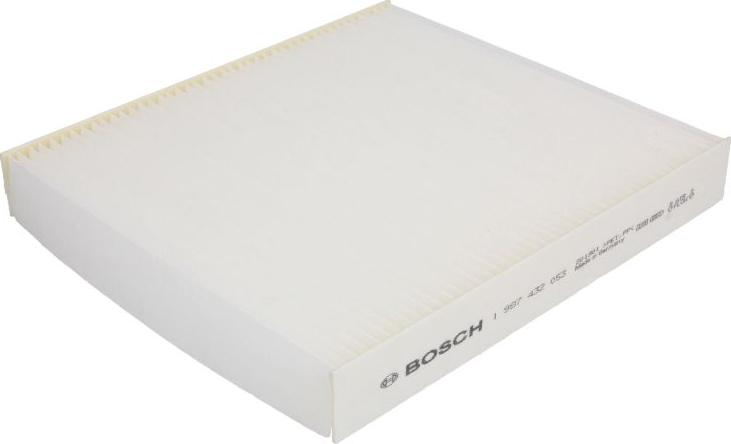 BOSCH 1 987 432 053 - Фільтр, повітря у внутрішній простір autocars.com.ua