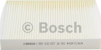 BOSCH 1 987 432 057 - Фильтр воздуха в салоне autodnr.net