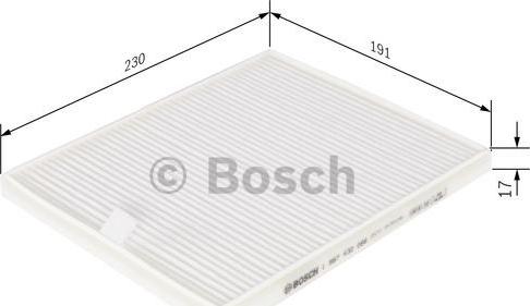 BOSCH 1 987 432 066 - Фильтр воздуха в салоне avtokuzovplus.com.ua