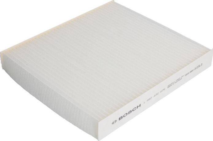 BOSCH 1 987 432 075 - Фільтр, повітря у внутрішній простір autocars.com.ua