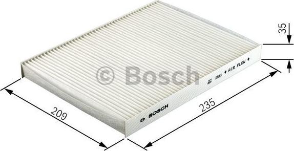 BOSCH 1 987 432 113 - Фильтр воздуха в салоне autodnr.net