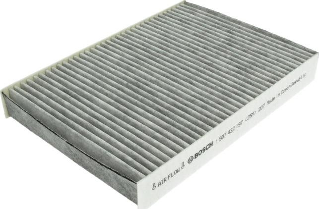 BOSCH 1 987 432 197 - Фільтр, повітря у внутрішній простір autocars.com.ua