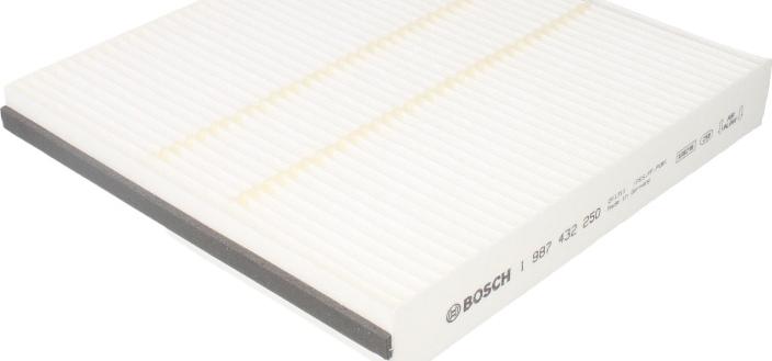 BOSCH 1 987 432 250 - Фільтр, повітря у внутрішній простір autocars.com.ua