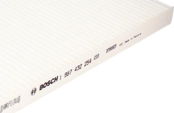 BOSCH 1 987 432 254 - Фільтр, повітря у внутрішній простір autocars.com.ua