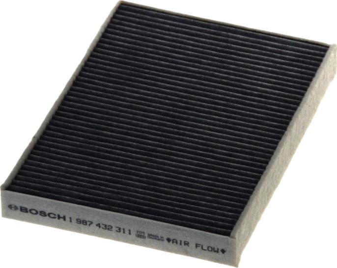 BOSCH 1 987 432 311 - Фільтр, повітря у внутрішній простір autocars.com.ua