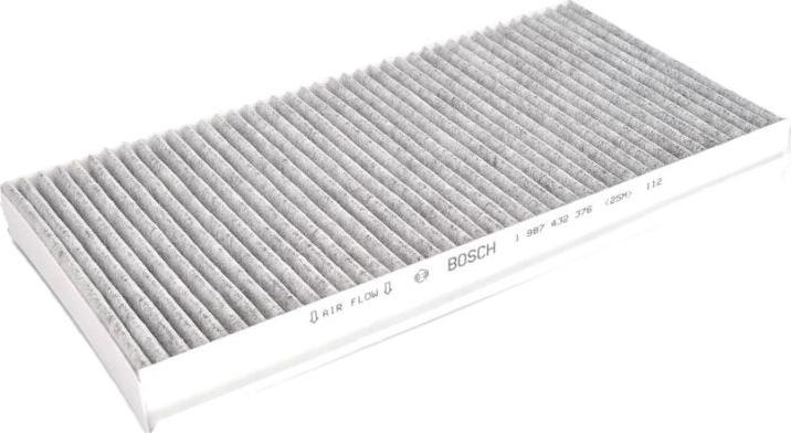 BOSCH 1 987 432 376 - Фільтр, повітря у внутрішній простір autocars.com.ua