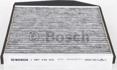 BOSCH 1 987 432 531 - Фильтр воздуха в салоне autodnr.net