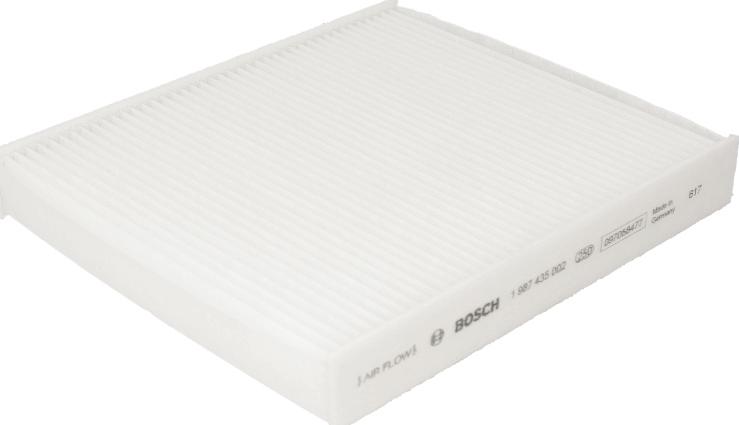 BOSCH 1 987 435 002 - Фільтр, повітря у внутрішній простір autocars.com.ua