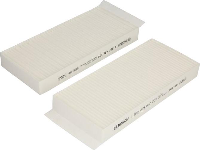 BOSCH 1 987 435 077 - Фільтр, повітря у внутрішній простір autocars.com.ua
