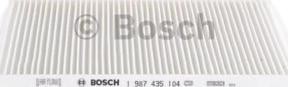 BOSCH 1987435104 - Фильтр воздуха в салоне autodnr.net