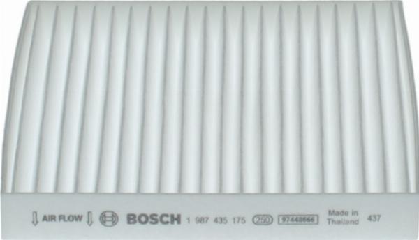 BOSCH 1 987 435 175 - Фільтр, повітря у внутрішній простір autocars.com.ua
