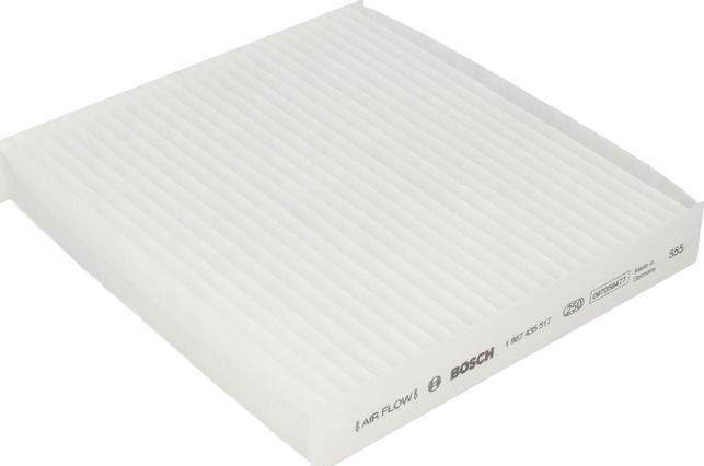 BOSCH 1 987 435 517 - Фільтр, повітря у внутрішній простір autocars.com.ua