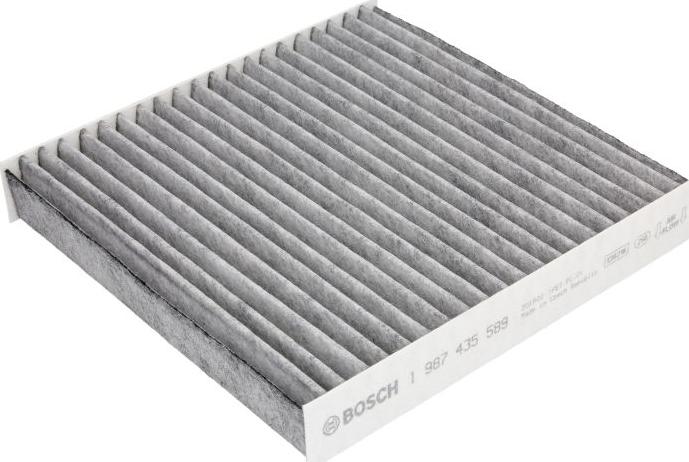 BOSCH 1 987 435 589 - Фільтр, повітря у внутрішній простір autocars.com.ua