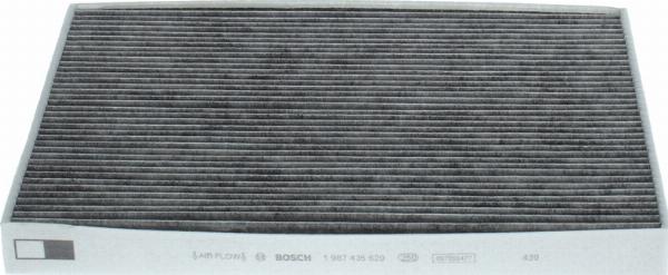 BOSCH 1 987 435 629 - Фільтр, повітря у внутрішній простір autocars.com.ua