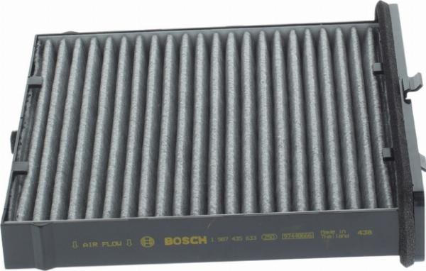 BOSCH 1 987 435 633 - Фільтр, повітря у внутрішній простір autocars.com.ua