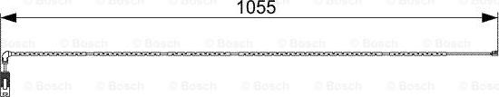 BOSCH 1987473001 - Сигнализатор, износ тормозных колодок autodnr.net