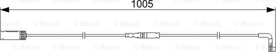 BOSCH 1 987 473 053 - Сигнализатор, износ тормозных колодок autodnr.net