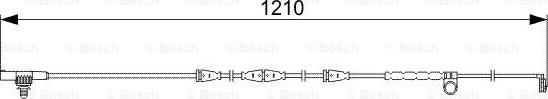 BOSCH 1 987 473 054 - Сигнализатор, износ тормозных колодок avtokuzovplus.com.ua