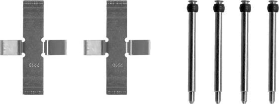 BOSCH 1 987 474 128 - Комплектуючі, колодки дискового гальма autocars.com.ua