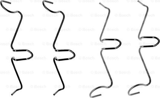 BOSCH 1 987 474 136 - Комплектуючі, колодки дискового гальма autocars.com.ua