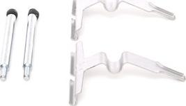 BOSCH 1 987 474 257 - Комплектуючі, колодки дискового гальма autocars.com.ua