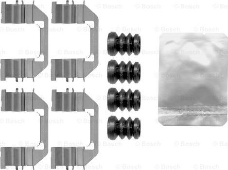 BOSCH 1 987 474 756 - Комплектуючі, колодки дискового гальма autocars.com.ua