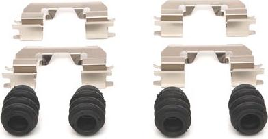 BOSCH 1 987 474 799 - Комплектуючі, колодки дискового гальма autocars.com.ua