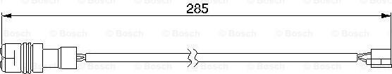 BOSCH 1 987 474 990 - Сигнализатор, износ тормозных колодок autodnr.net