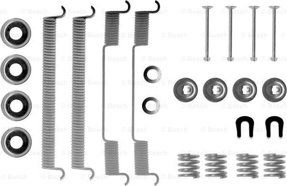 BOSCH 1 987 475 027 - Комплектующие, барабанный тормозной механизм autodnr.net