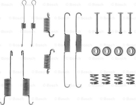 BOSCH 1 987 475 036 - Комплектующие, барабанный тормозной механизм avtokuzovplus.com.ua