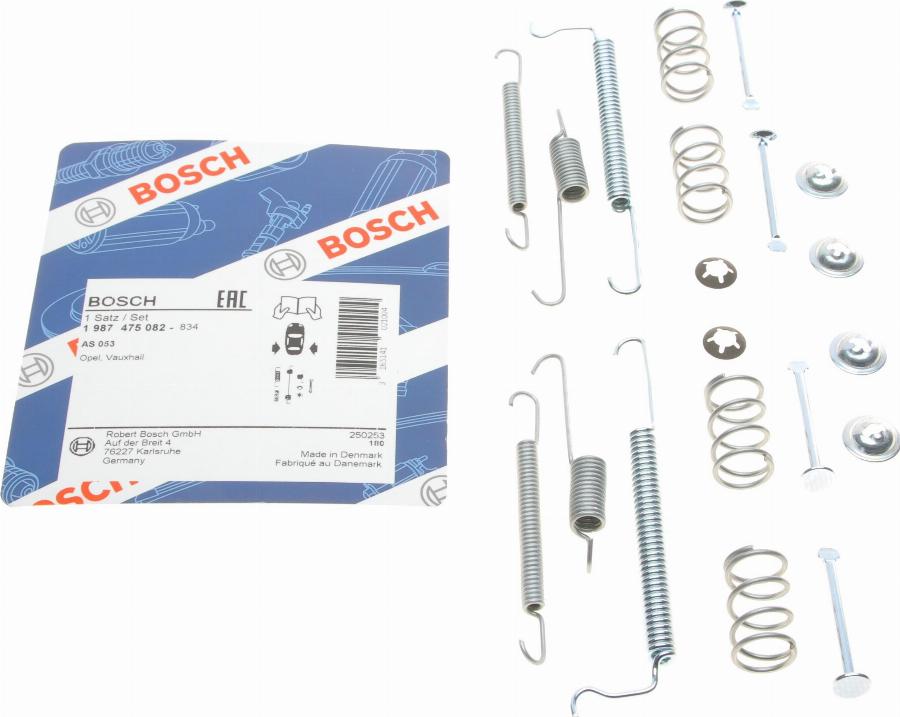 BOSCH 1 987 475 082 - Комплектуючі, барабанний гальмівний механізм autocars.com.ua