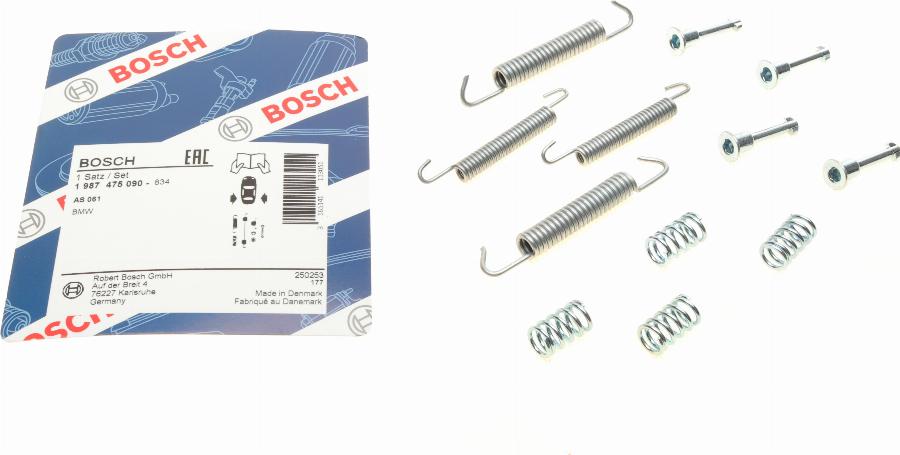 BOSCH 1 987 475 090 - Комплектуючі, гальмівна система autocars.com.ua