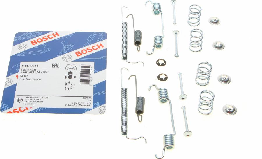 BOSCH 1 987 475 134 - Комплектующие, барабанный тормозной механизм autodnr.net